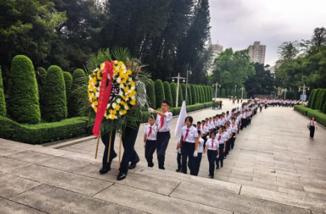 活动出发前夕,学校高度重视本次清明祭扫主题活动