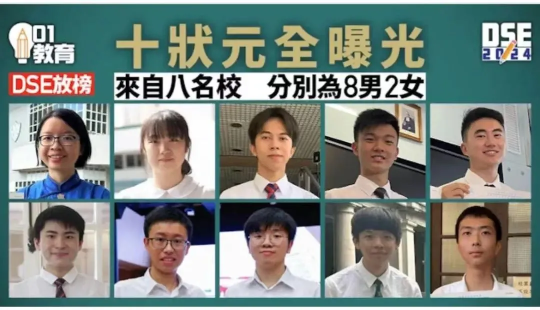 香港中国妇女会中学1 名(该校首次诞生状元)