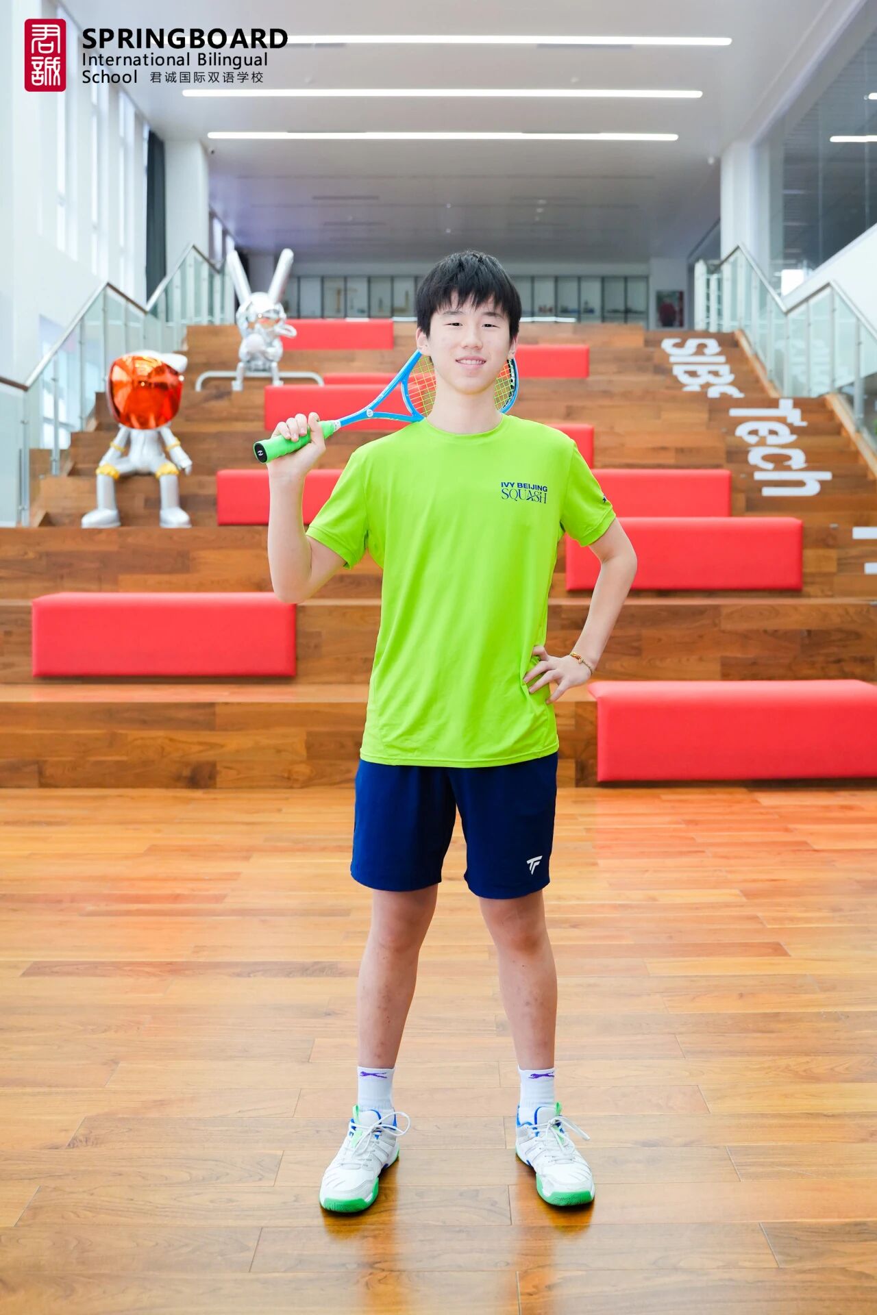 Jayden爸爸说： 当他因比赛缺课时