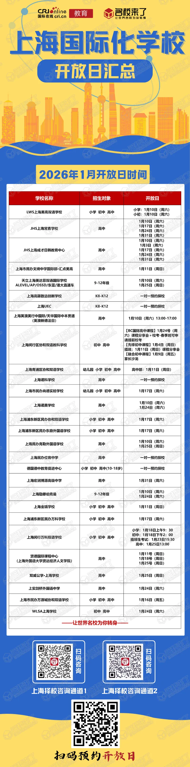 识别二维码即可轻松预约👇