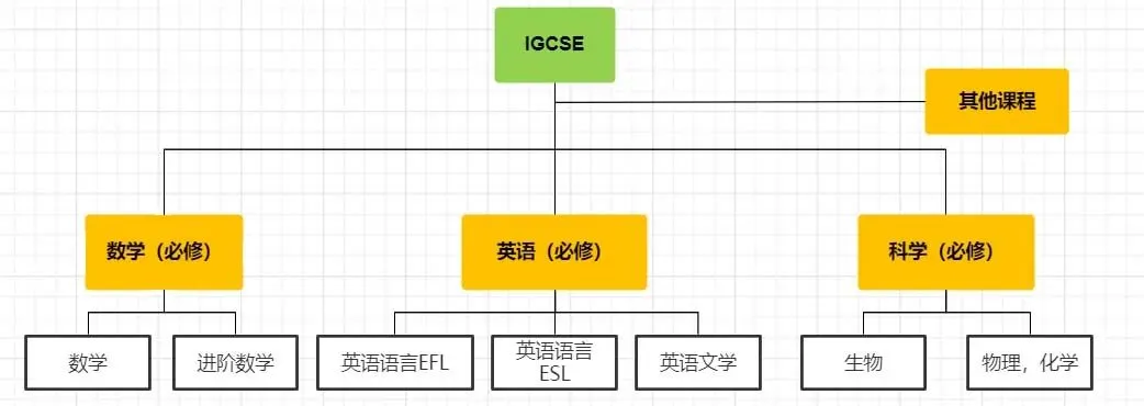 课程包括必修课和选修课两部分：必修课包括英语、数学和科学（生物