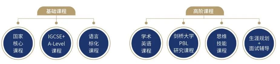 开设国际融合课程(IGCSE+A-level)