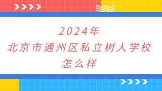 2024年北京市通州区私立树人学校怎么样?