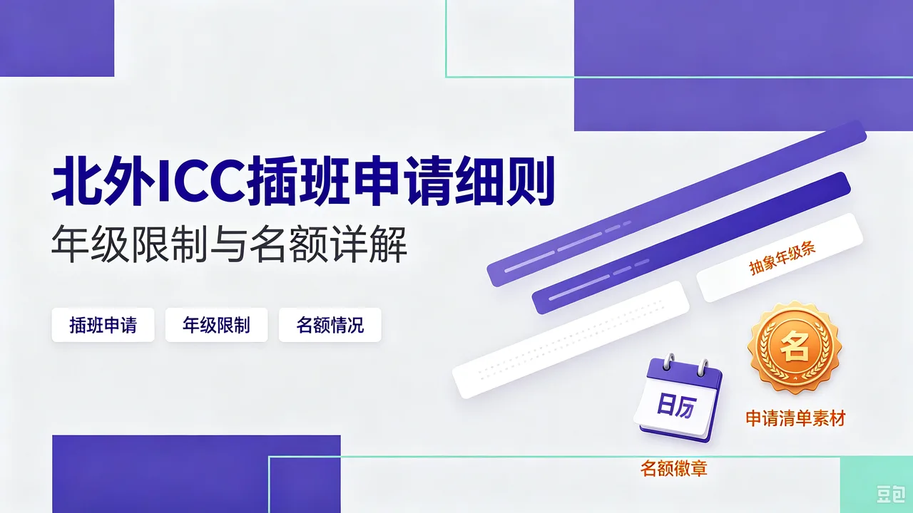 北外ICC插班申请细则：年级限制与名额详解
