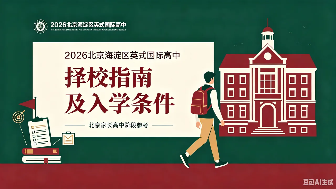 2026北京海淀区英式国际高中择校指南及入学条件