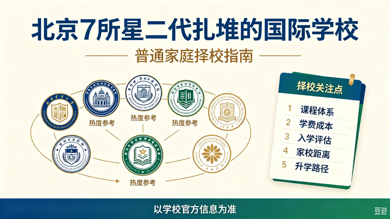 北京7所星二代扎堆的国际学校,普通家庭择校指南