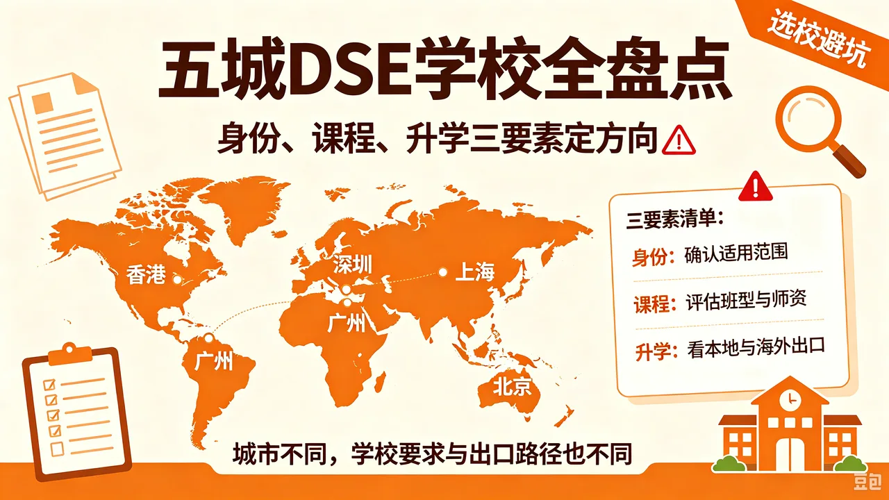 五城DSE学校全盘点:身份、课程、升学三要素定方向