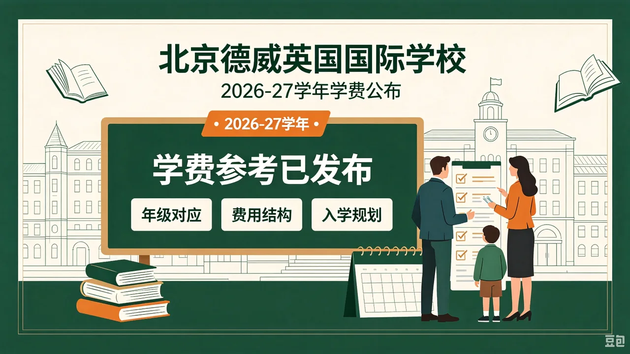 北京德威英国国际学校2026-27学年学费公布