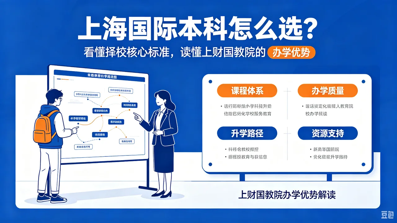 上海国际本科怎么选?看懂择校核心标准,读懂上财国教院的办学优势