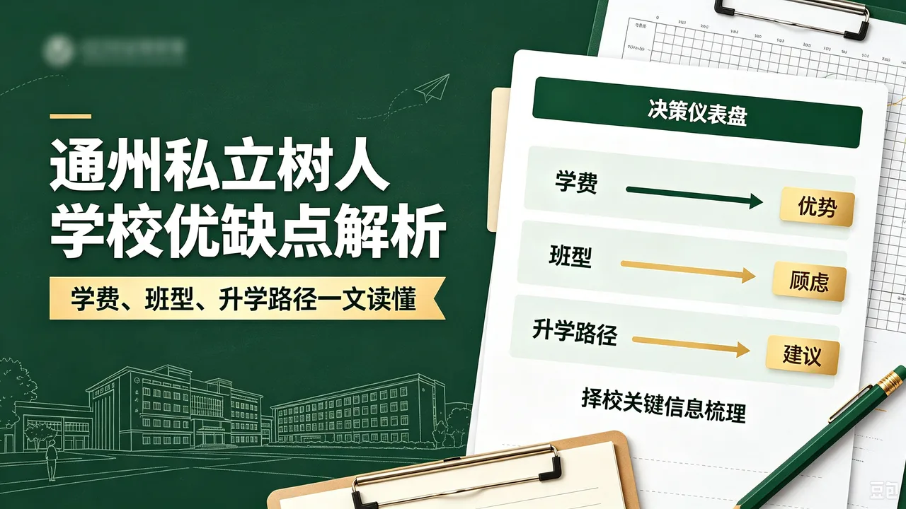 通州私立树人学校优缺点解析：学费、班型、升学路径一文读懂