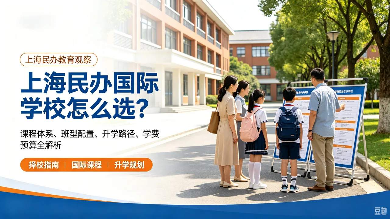 上海民办国际学校怎么选?2026 择校指南:从课程体系、班型配置到升学路径,一文读懂