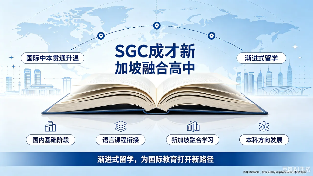 国际中本贯通升温:SGC成才新加坡融合高中以“渐进式留学”打开新路径
