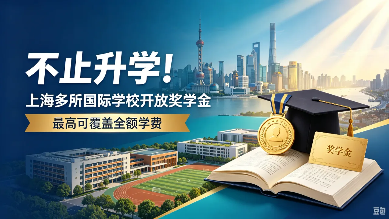 不止升学！上海多所国际学校开放奖学金，最高可覆盖全额学费