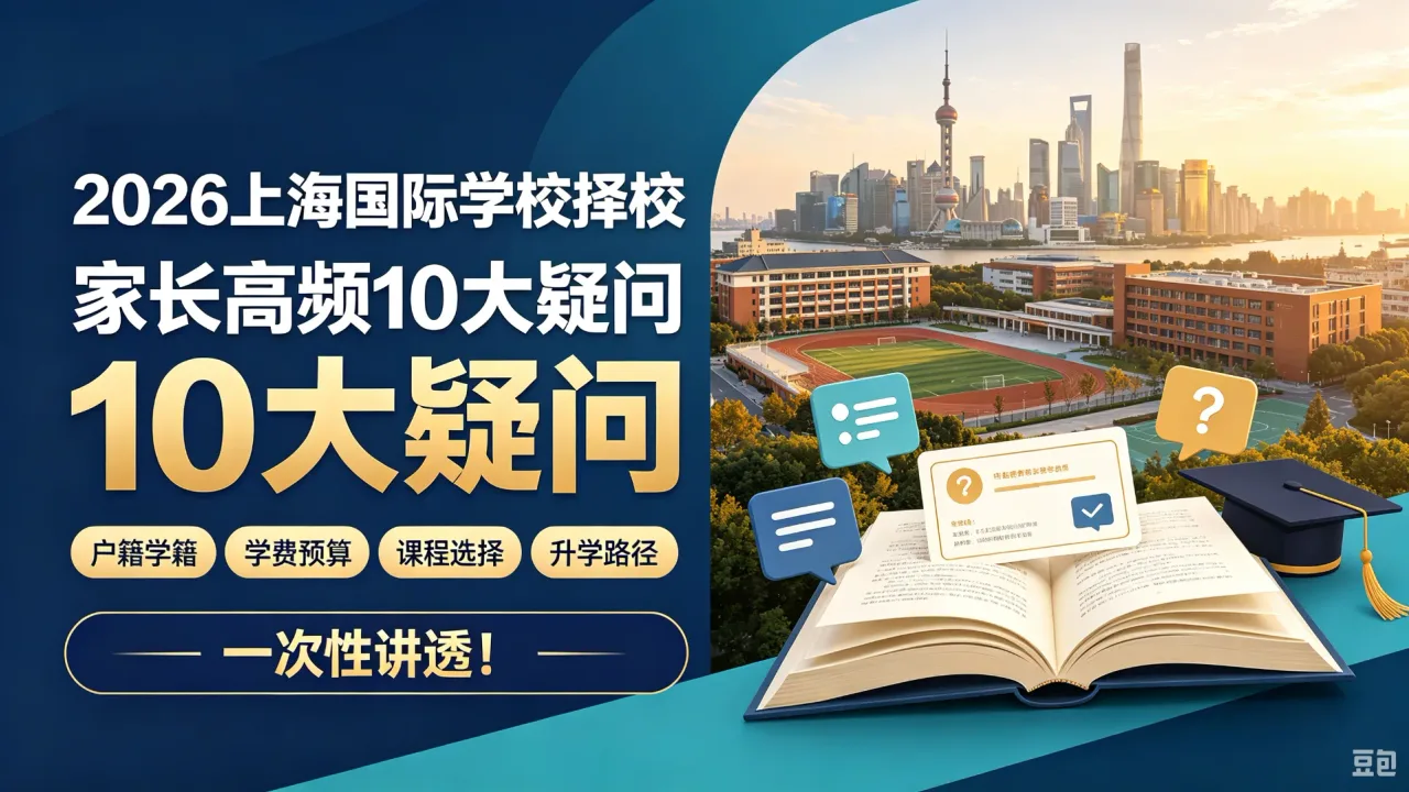 2026上海国际学校择校|家长高频10大疑问,一次性讲透!