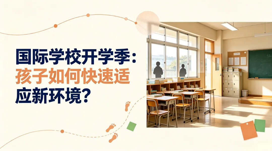 国际学校开学季:孩子如何快速适应新环境?