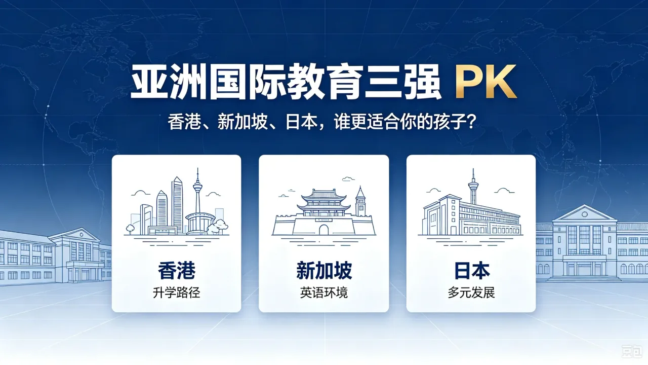 亚洲国际教育三强 PK:香港、新加坡、日本,谁更适合你的孩子?