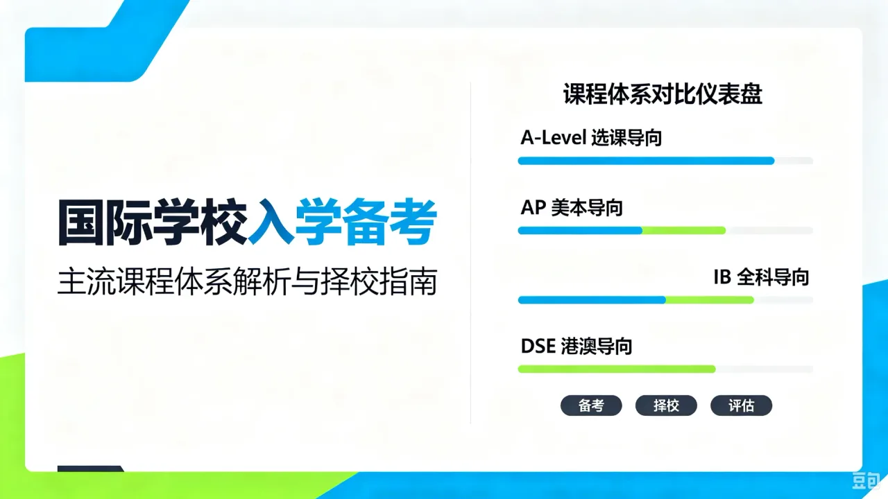 国际学校入学备考：主流课程体系解析与择校指南