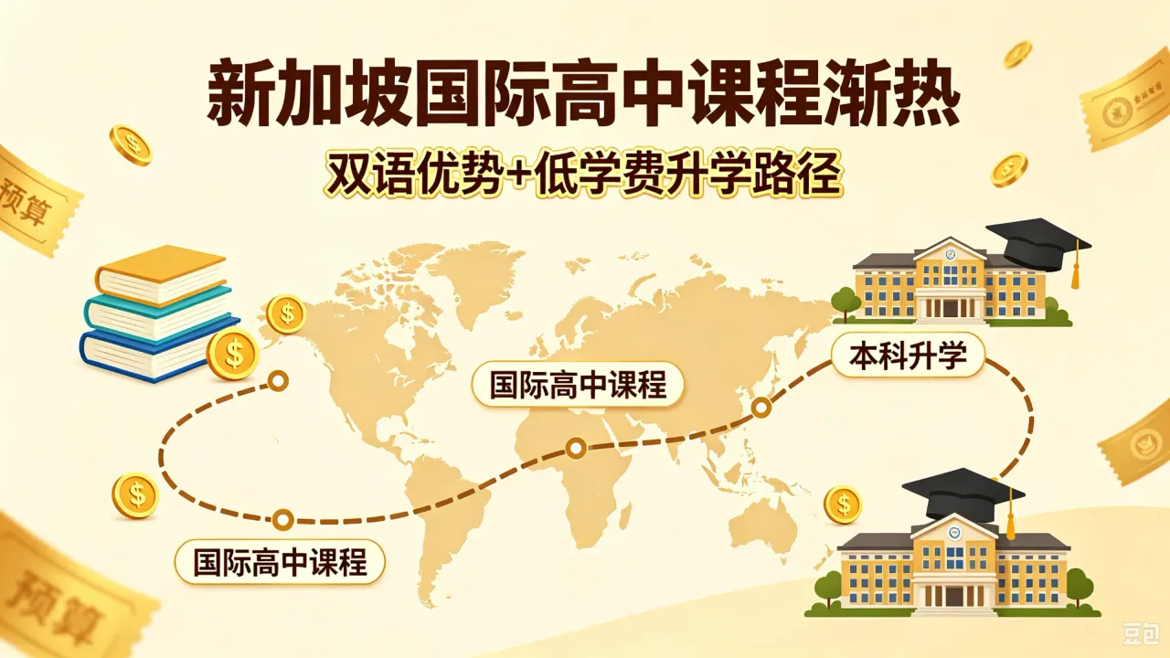 新加坡国际高中课程渐热：双语优势+低学费升学路径
