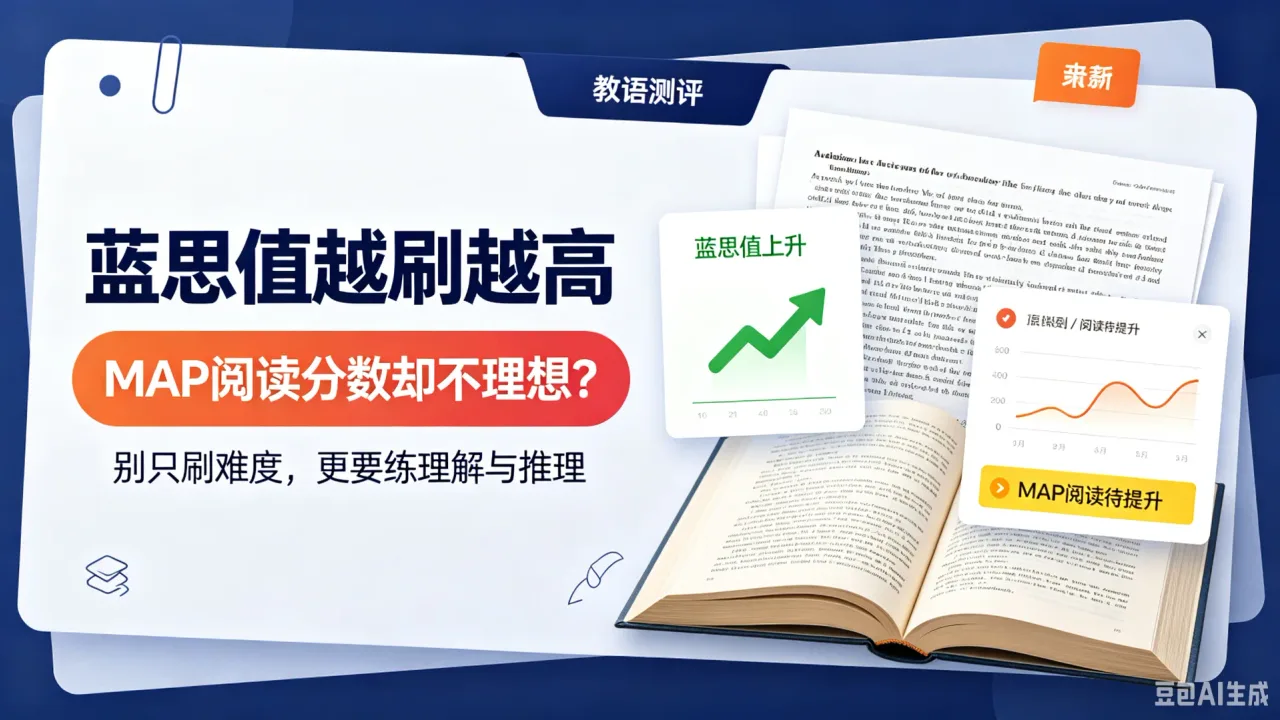 为什么蓝思值越刷越高，MAP阅读分数却不理想