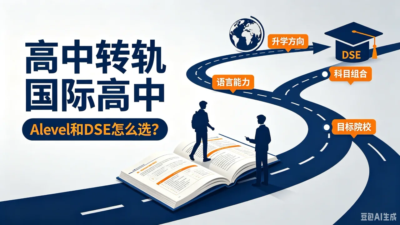 高中转轨国际高中，Alevel和DSE怎么选？