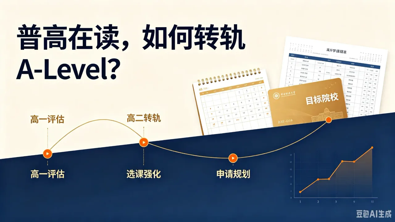 普高在读,如何转轨A-Level?