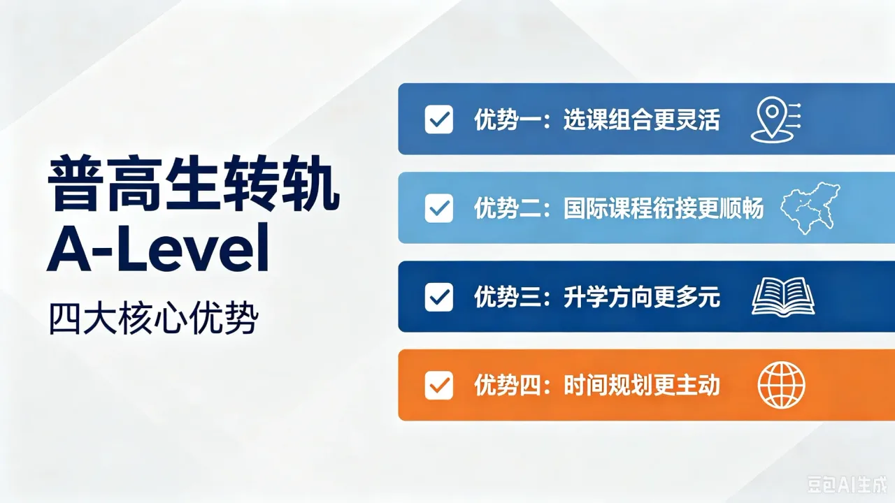 普高生转轨A-Level四大核心优势
