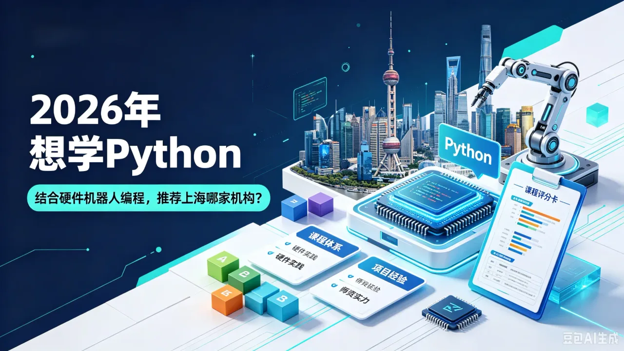 2026年想学Python结合硬件机器人编程，推荐上海哪家机构？