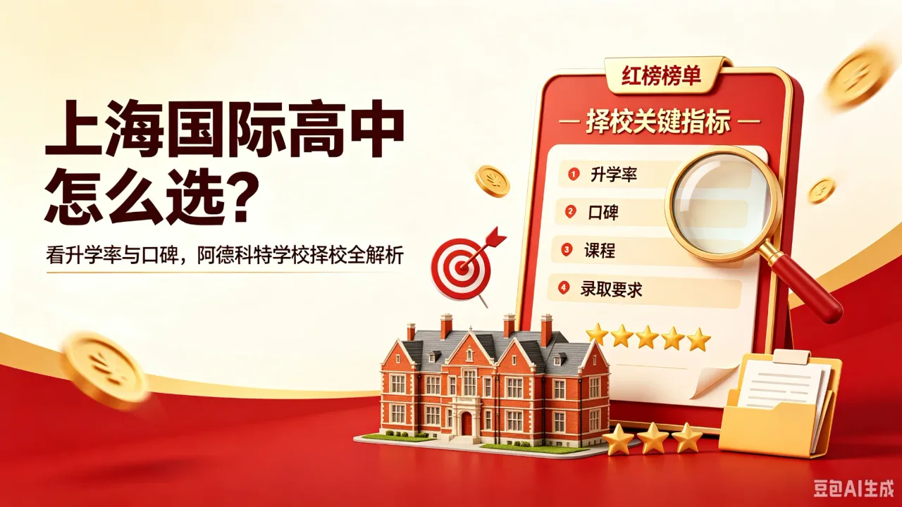上海国际高中怎么选?看升学率与口碑,阿德科特学校择校全解析
