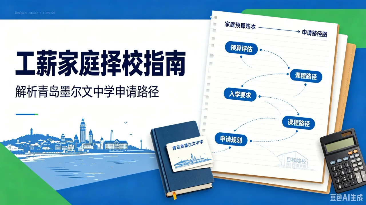 工薪家庭择校指南：解析青岛墨尔文中学申请路径