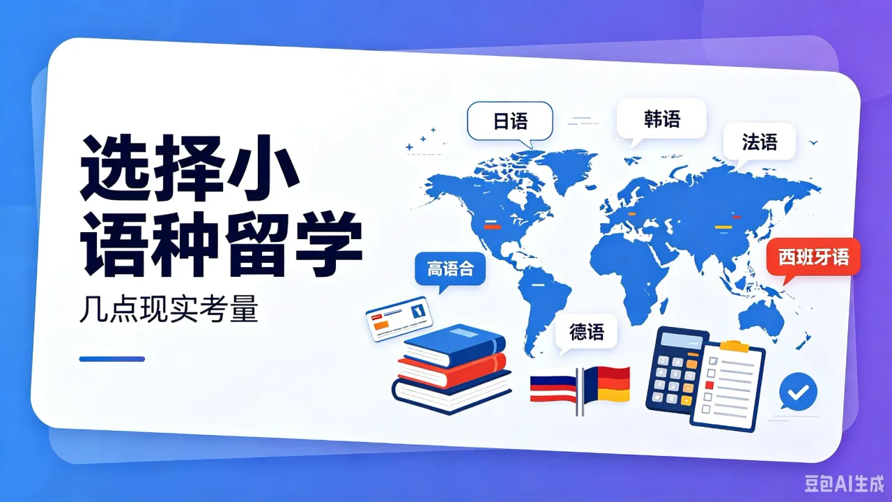 选择小语种留学,几点现实考量
