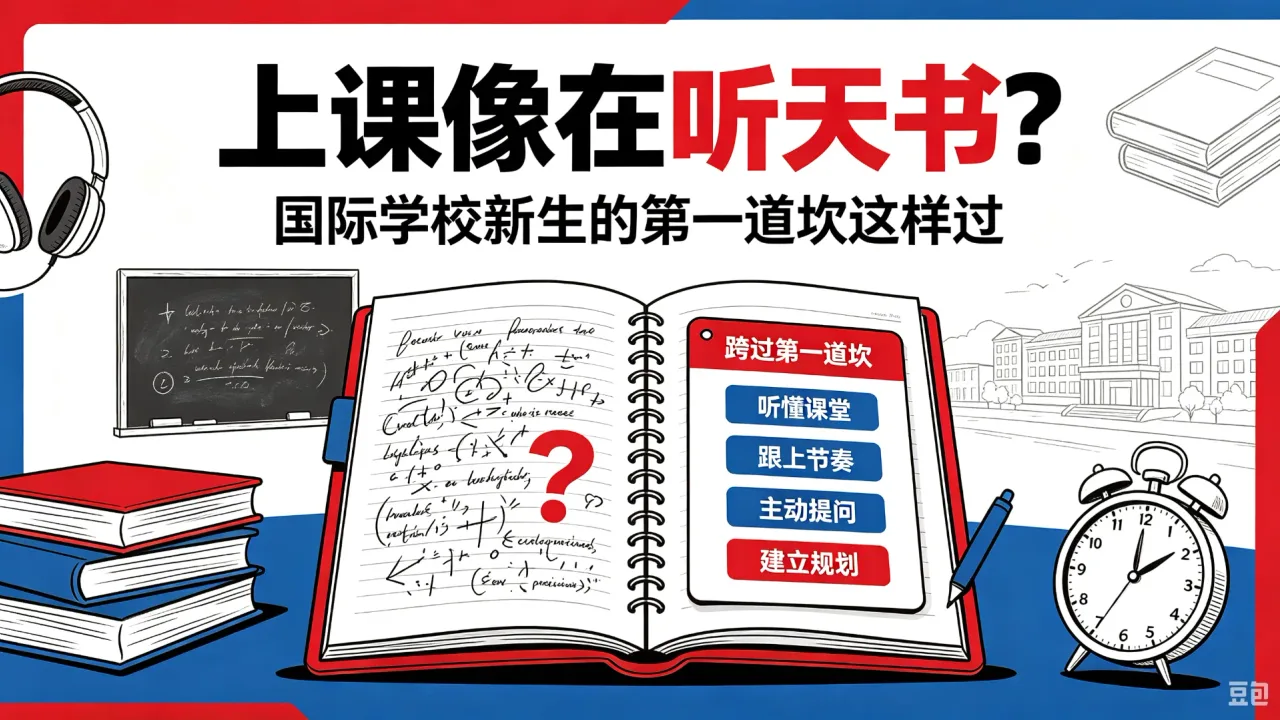 上课像在听天书?国际学校新生的第一道坎这样过