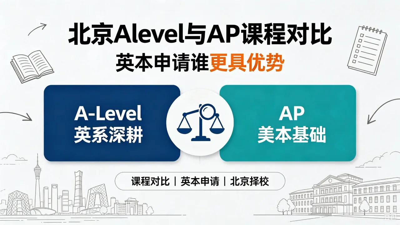 北京Alevel与AP课程对比:英本申请谁更具优势