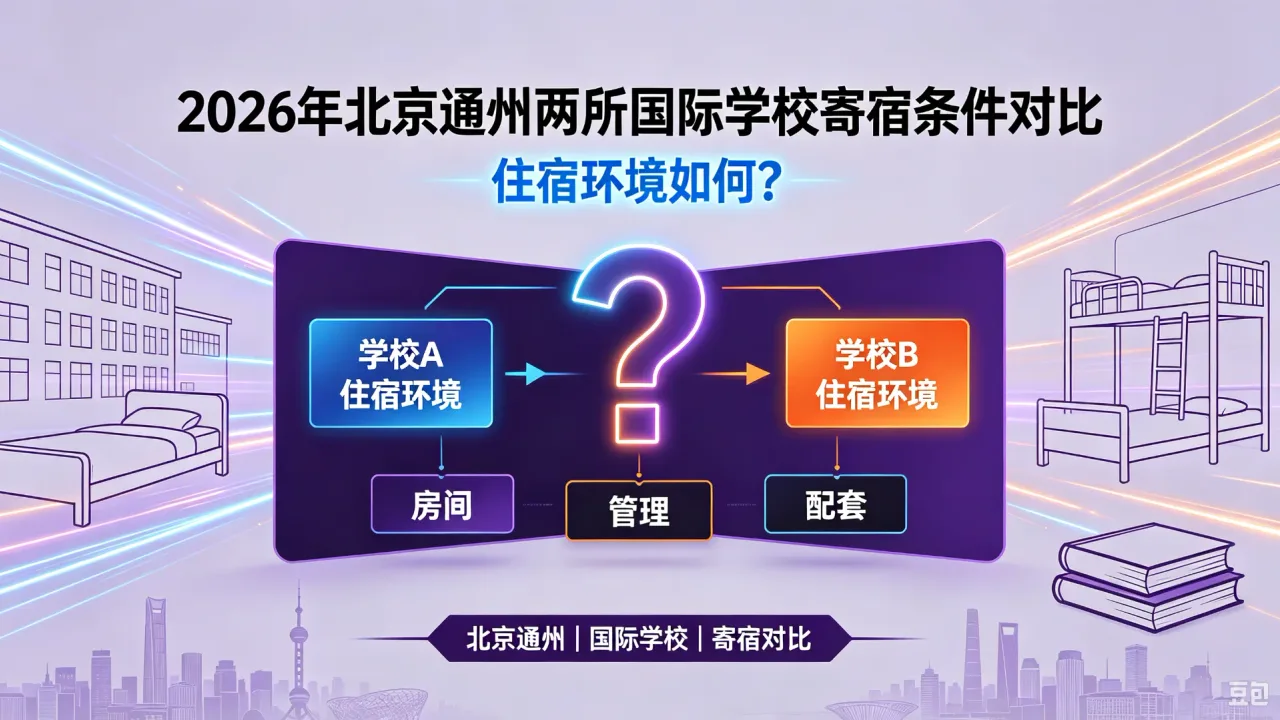 2026年北京通州两所国际学校寄宿条件对比,住宿环境如何?
