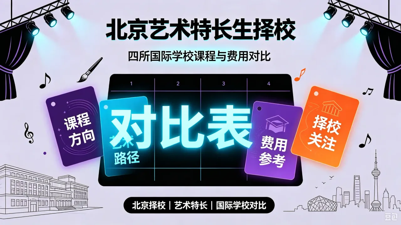 北京艺术特长生择校:四所国际学校课程与费用对比