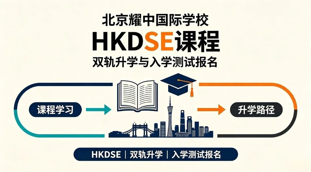 北京耀中国际学校HKDSE课程:双轨升学与入学测试报名