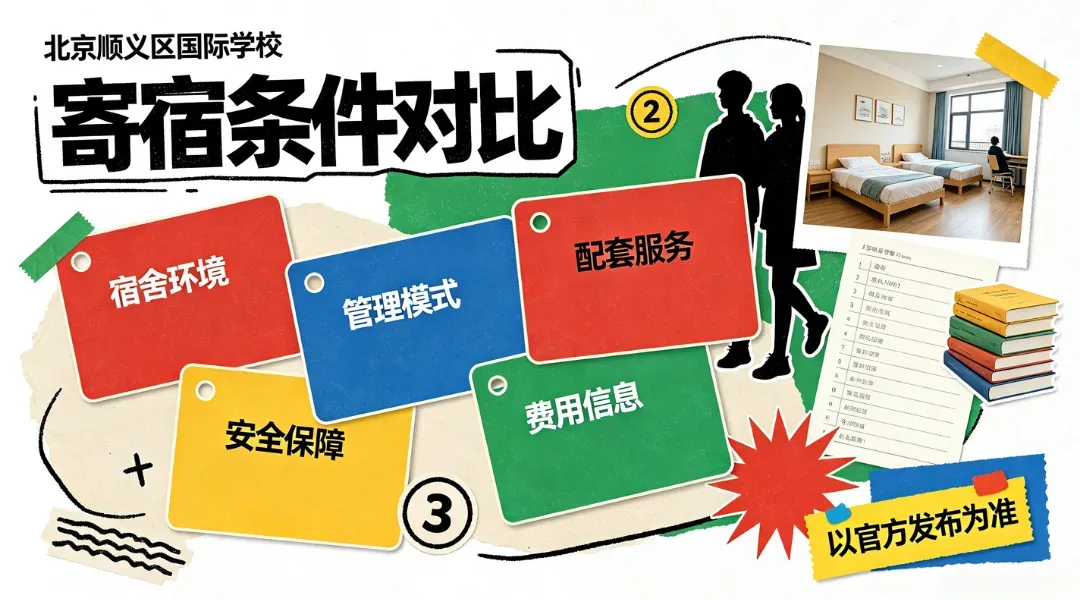 北京顺义区四所国际学校寄宿条件对比(2026)