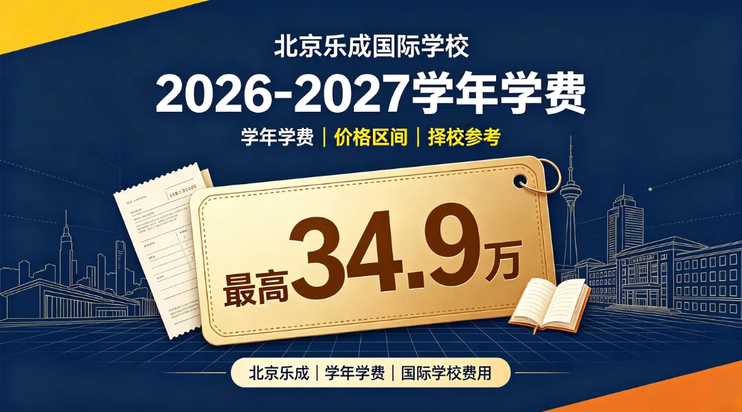 北京乐成国际学校2026-2027学年学费最高34.9万