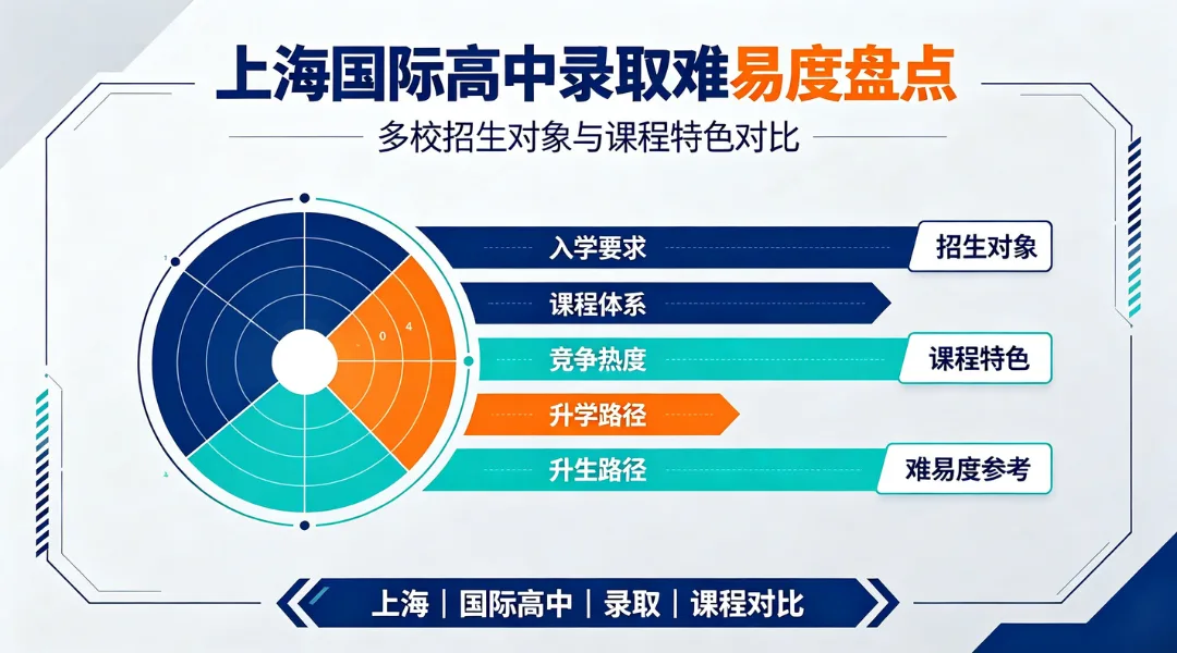 上海国际高中录取难易度盘点：多校招生对象与课程特色对比