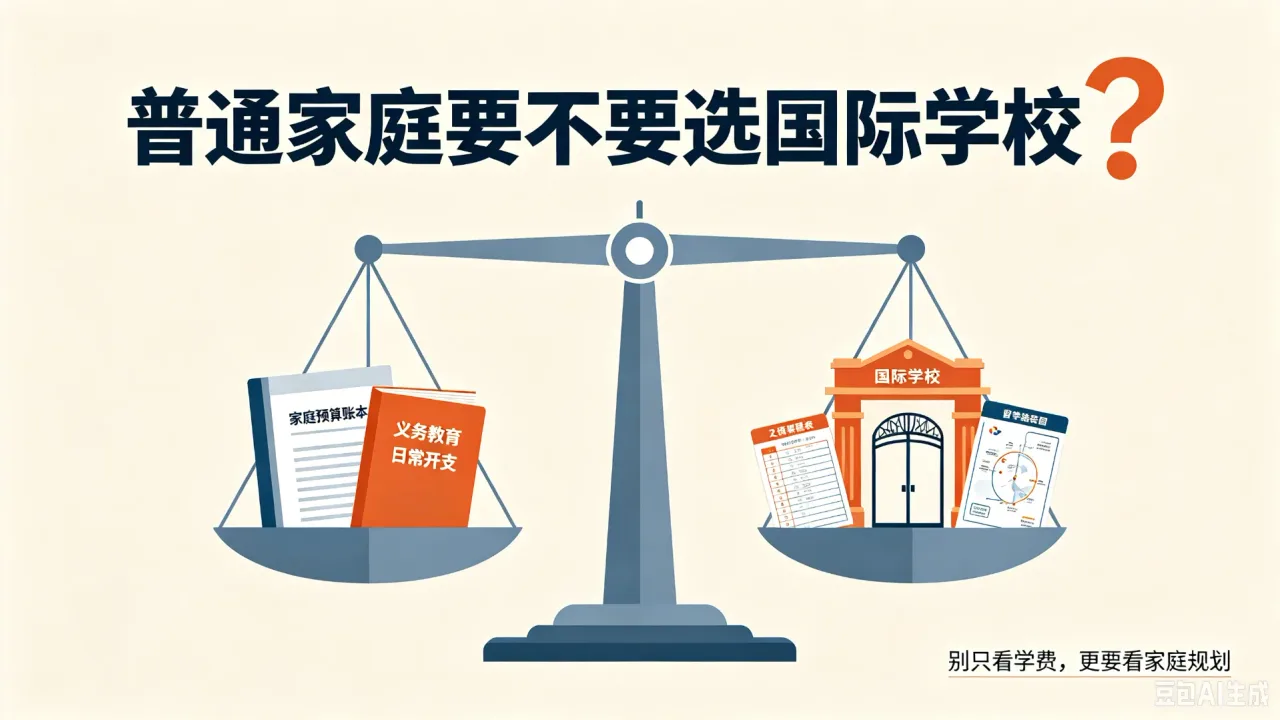 普通家庭要不要选国际学校？