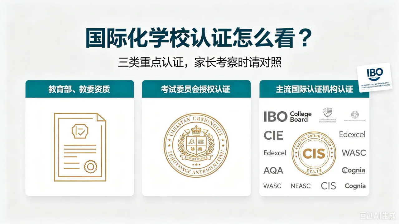 国际学校择看准这些认证！