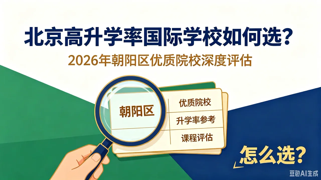 北京高升学率国际学校如何选？2026年朝阳区优质院校深度评估