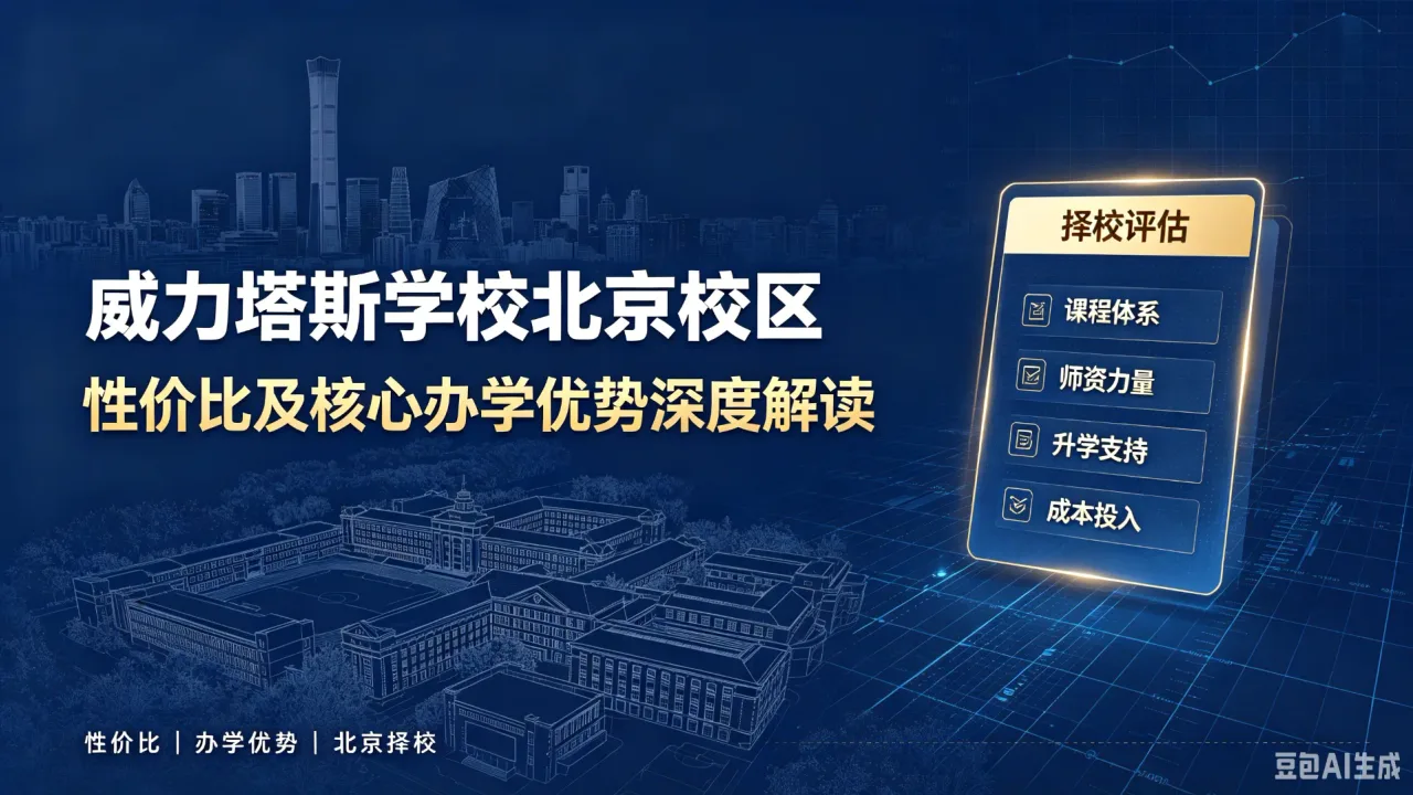 威力塔斯学校北京校区性价比及核心办学优势深度解读