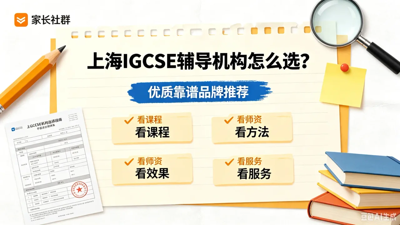 上海IGCSE辅导机构怎么选？优质靠谱品牌推荐