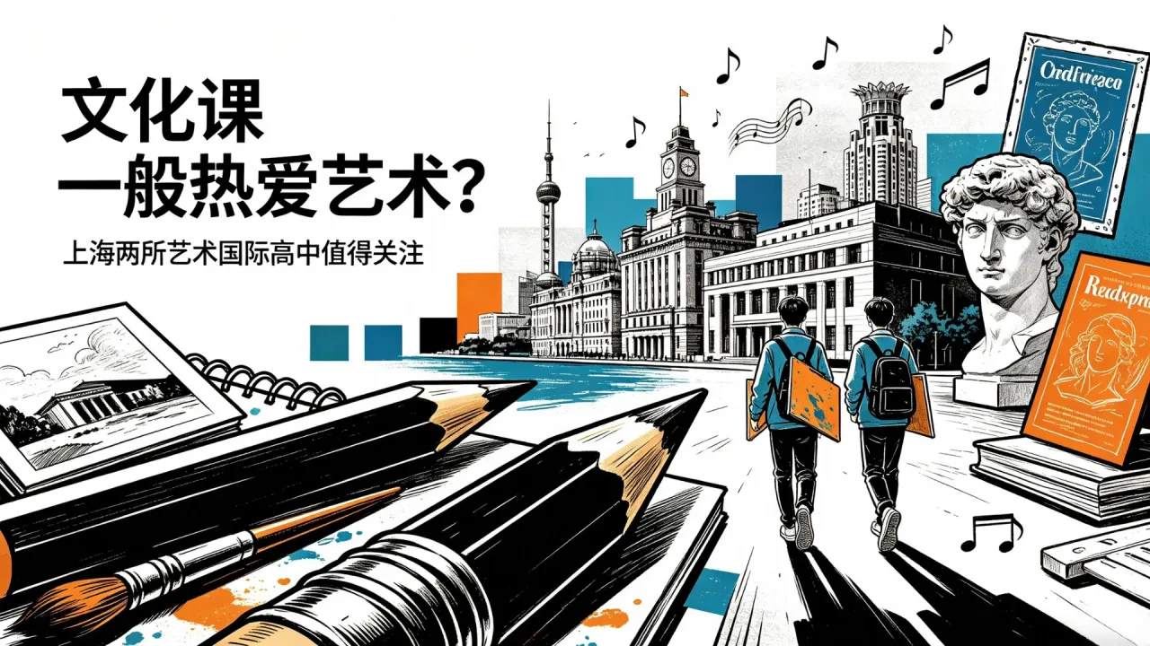 文化课一般热爱艺术?上海两所艺术国际高中值得关注