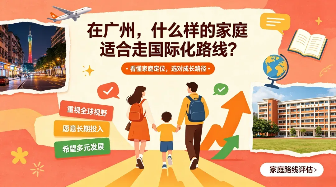 在广州,什么样的家庭适合走国际化路线?