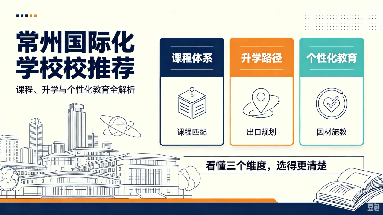 常州国际化学校推荐：课程、升学与个性化教育全解析