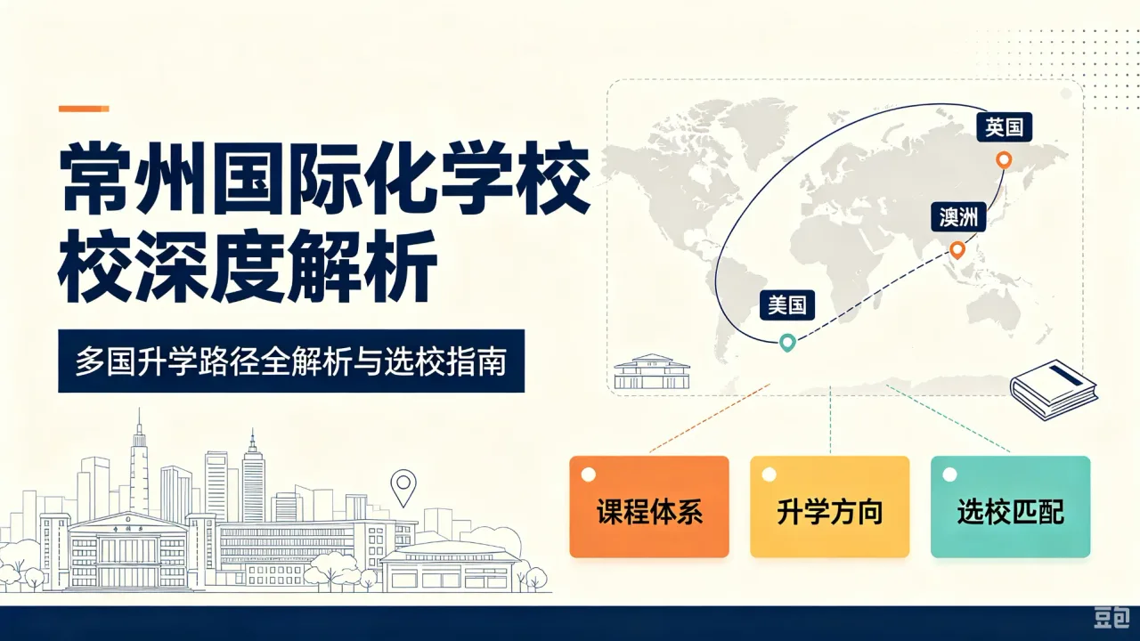 常州国际化学校深度解析:多国升学路径全解析与选校指南