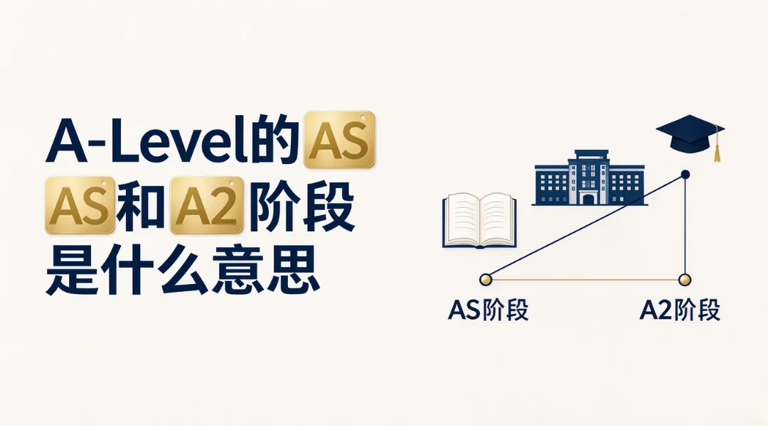A-Level的AS和A2阶段是什么意思?