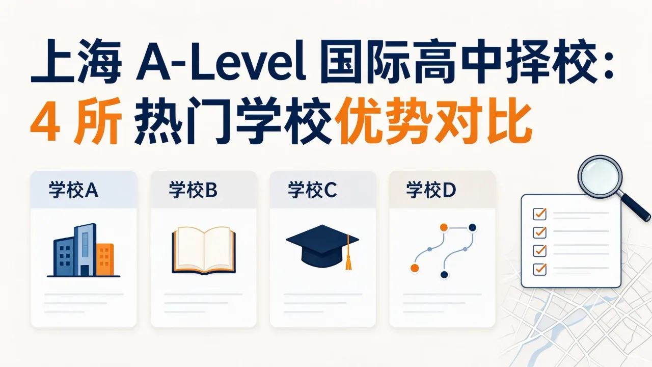 上海A-Level国际高中择校：4所热门学校优势对比