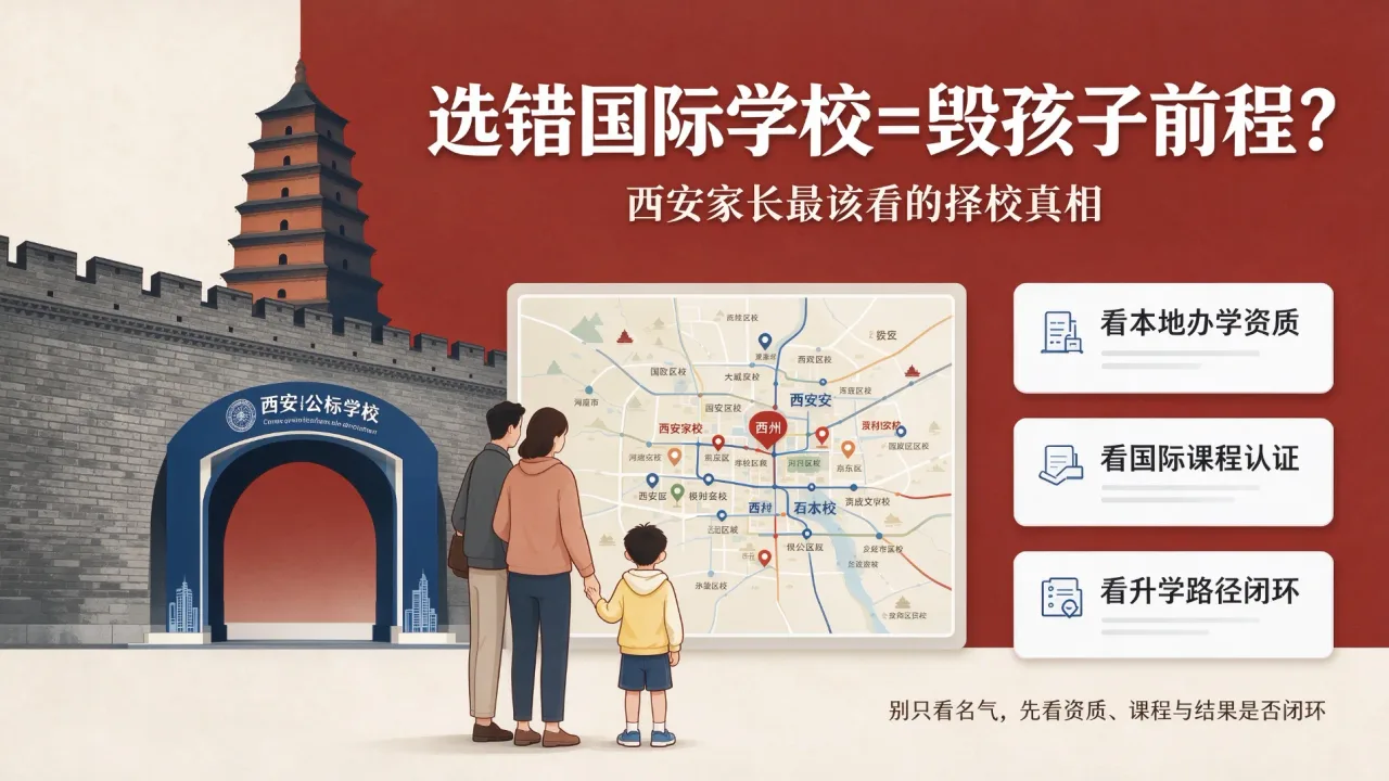 选错国际学校 = 毁孩子前程?西安家长最该看的择校真相